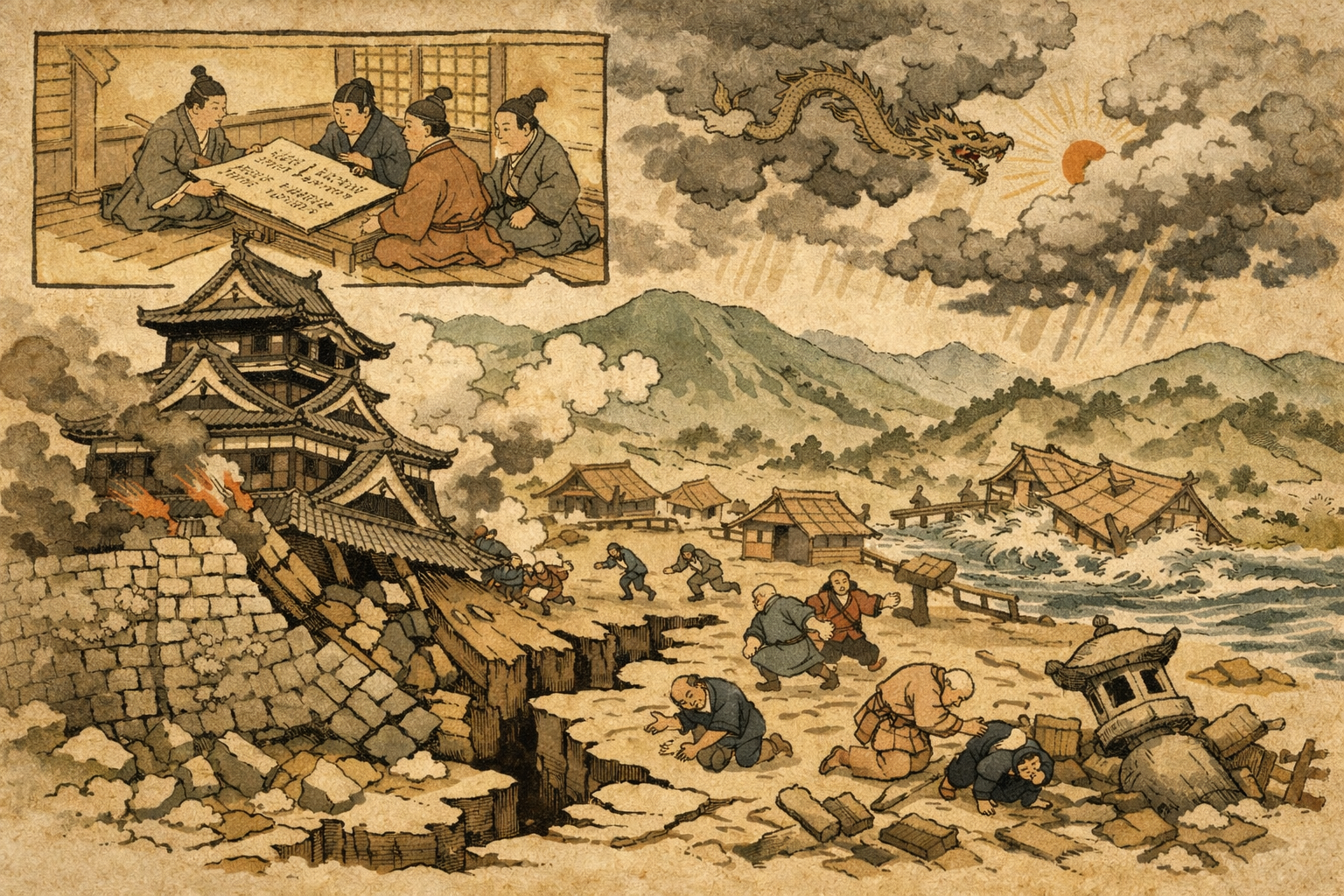 日本最古の地震記録は九州にあった