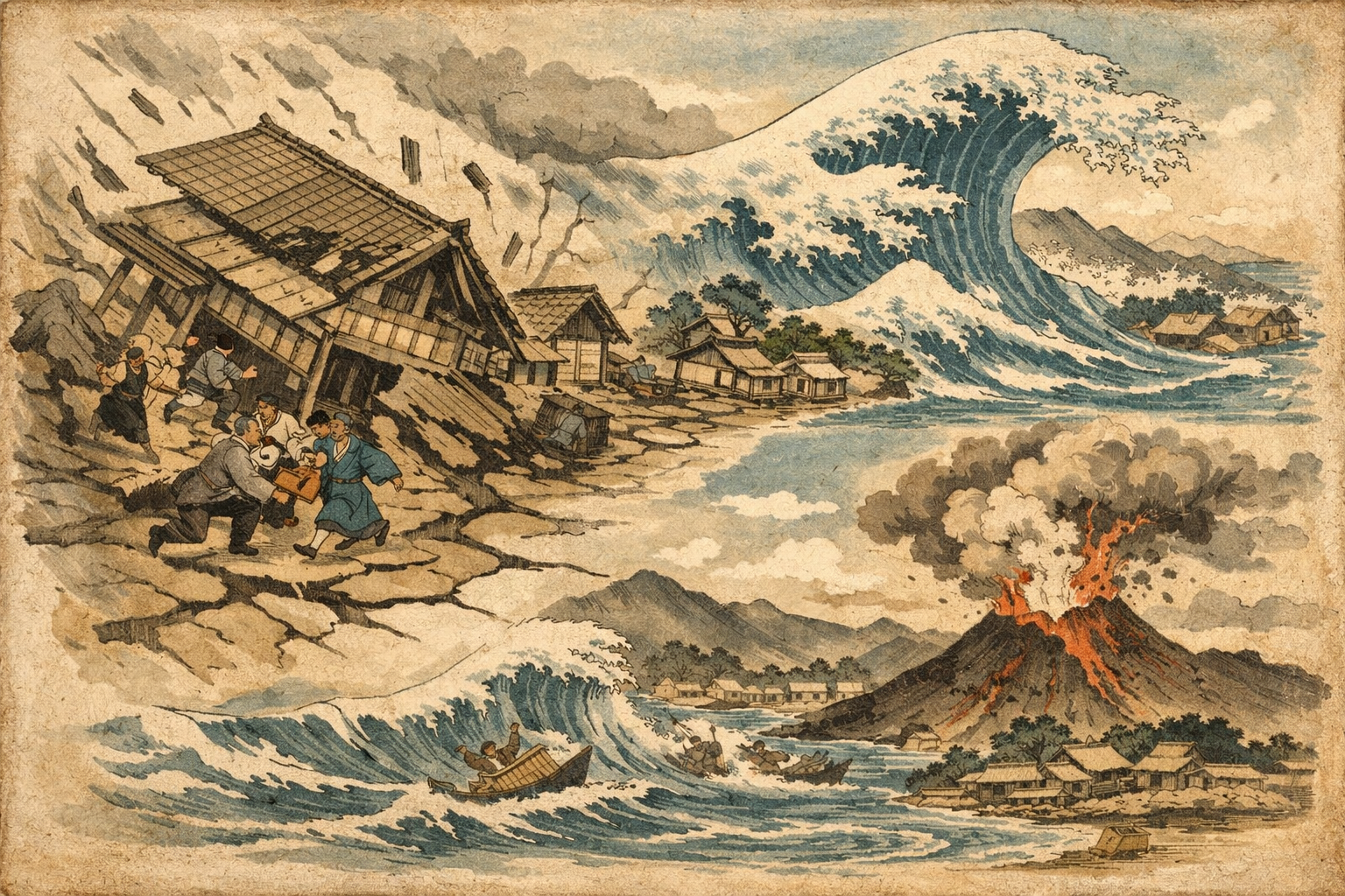 「島原大変肥後迷惑」｜海の向こうから来た大津波