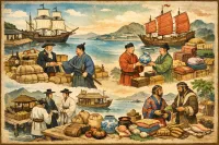 江戸時代の貿易は「鎖国」じゃなかった?4つの窓口と輸出入品をわかりやすく解説
