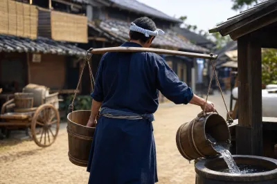 江戸時代の水売りを徹底解説|なぜ水が売り物になったのか、江戸の水事情と冷や水売りの世界