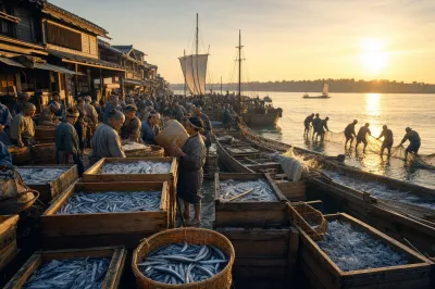【江戸時代の漁業】魚は食べるだけじゃなかった|干鰯が農業を支えた海と畑の意外な関係