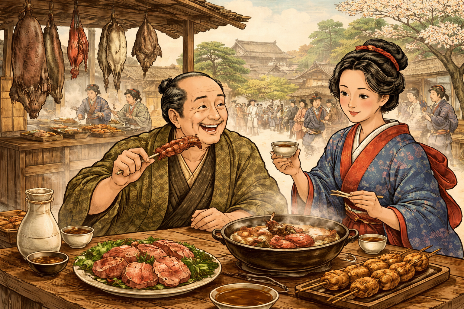 江戸時代の肉食をひとことで整理すると