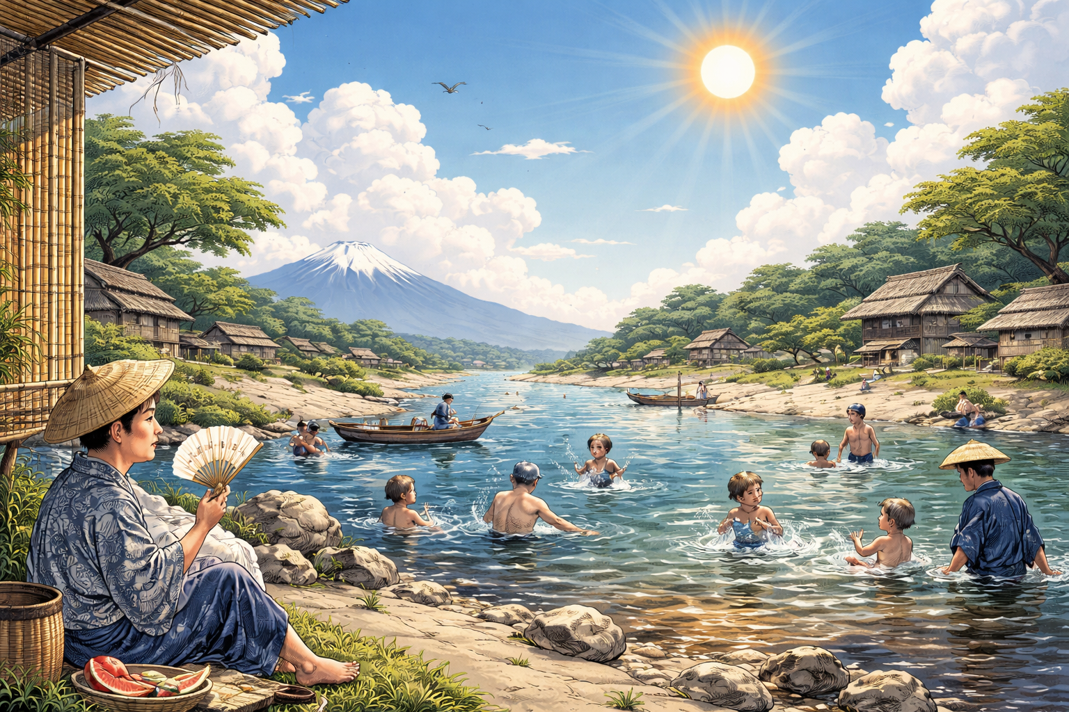 江戸時代の夏の気温は「今より低めだが、年によってかなり暑い」