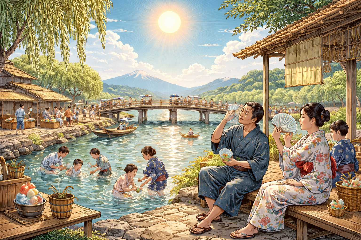 江戸の夏を理解するための具体例
