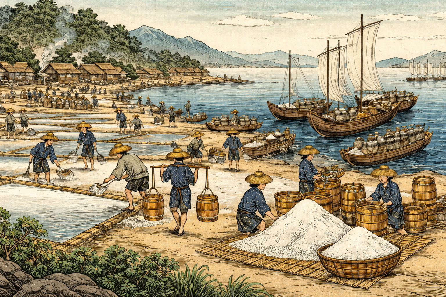 江戸時代の塩を理解すると歴史の見え方が変わる